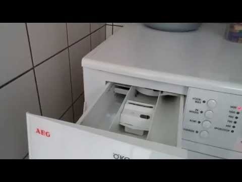 Hoe een Electrolux-wasbak te reinigen