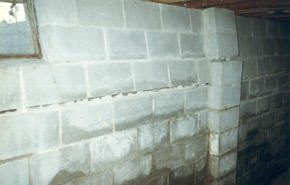 Vidējās saliektā pagraba sienas remonta izmaksas