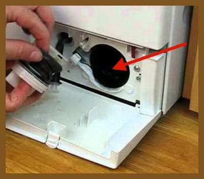 כיצד לנקז ידנית מים ממכונת כביסה של קנמור