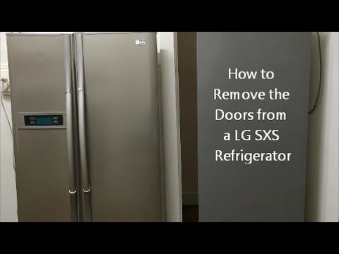 Comment enlever une porte de réfrigérateur