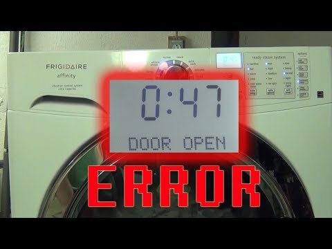 Грешка на Frigidaire Dryer E68