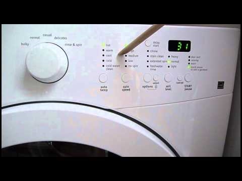 Pogreška Frigidaire Dryer E68