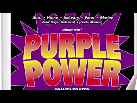 Gebruikt voor Purple Power Degreaser