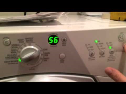 Error F-21 en una lavadora Whirlpool Duet