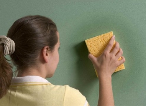Оцет і очищення стін для фарбування