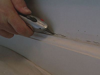 DIY: Rögzítse a víz sérült külső falát