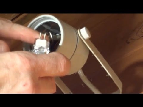 Cum se înlocuiește becurile de iluminat pe șină