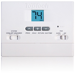 Cómo ajustar un termostato programable TopTech