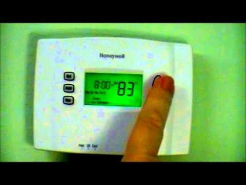 Ako nastaviť programovateľný termostat TopTech