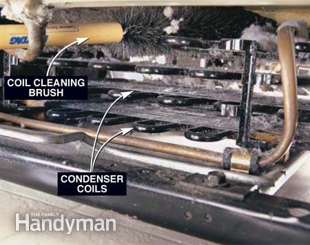 Como limpar as bobinas em um refrigerador de perfil GE