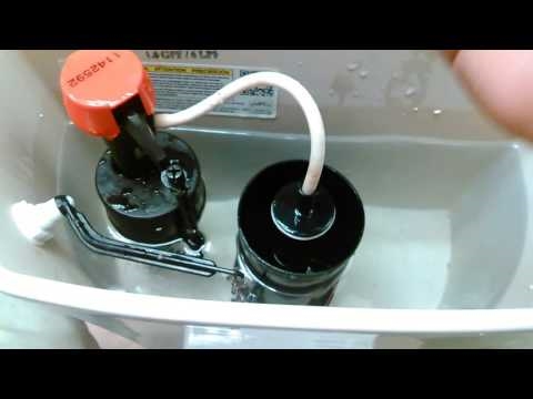 Cum se reglează înălțimea apei pe o toaletă Gerber