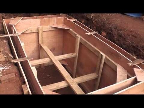 Cómo construir un tanque séptico de concreto