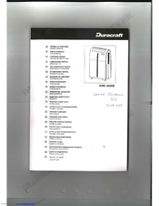 Duracraft Humidifier निर्देश