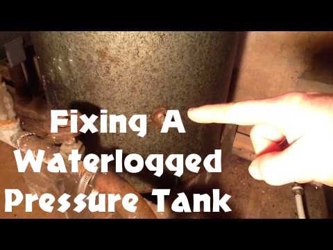 كيفية إصلاح خزان ضغط مياه الآبار بالمياه