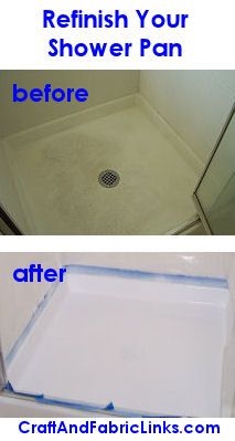 ห้องอาบน้ำฝักบัว DIY ไฟเบอร์กลาส Refinishing