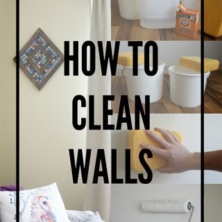 Cómo limpiar paredes antes de pintar
