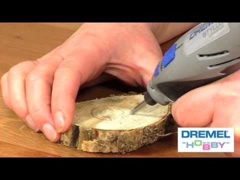 Come intagliare il legno con uno strumento Dremel