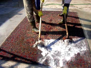 Come pulire un tappeto per orsi