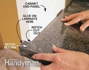 Como cortar uma bancada laminada com uma serra manual