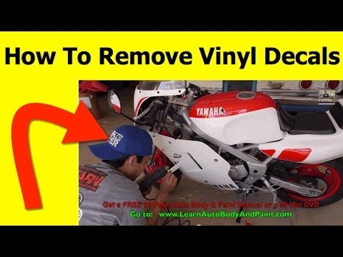 Hur man tar bort lim från vinyl