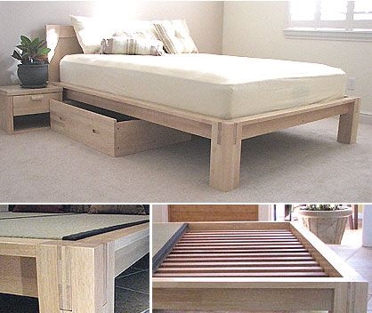 Comment faire des lits de plate-forme Taller