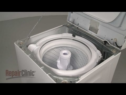 Cómo quitar la bañera interior en una lavadora de carga superior