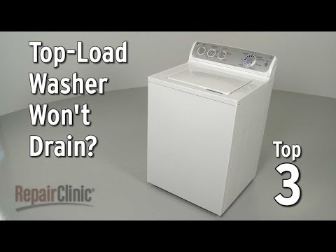 Como solucionar problemas de roupas molhadas na lavadora GE