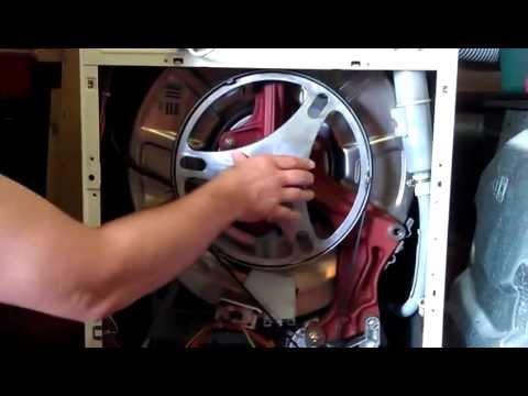 Een fluitend geluid van een LG-wasmachine