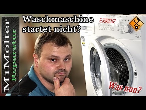 Meine Bosch Waschmaschine startet nicht