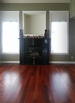 ¿Qué piso de madera combina con los muebles de cerezo?