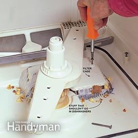 Что делать, если посудомоечная машина GE Nautilus не сливается