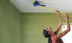 Hoe meeldauw van muren en plafonds te verwijderen
