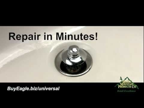 Cómo quitar los tapones de bañera Toe Tap