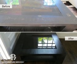Jak opravit prasklý skleněný stůl