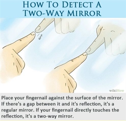 Come realizzare uno specchio a 2 vie