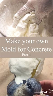 Kā izgatavot betona statujas