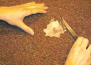 Sådan fjernes brune pletter på et tæppe