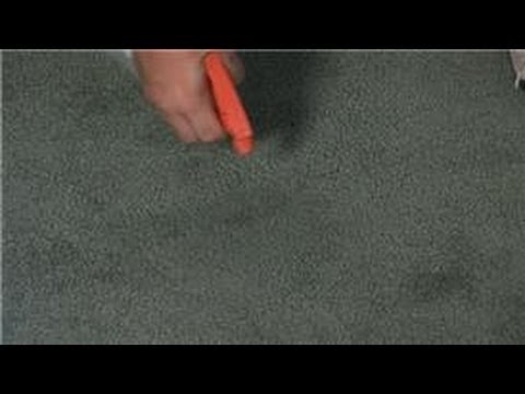 Como remover manchas de água marrom em um tapete