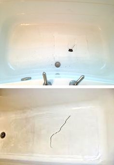Wie man einen Riss in einer Wanne oder einem Waschbecken aus Porzellan repariert