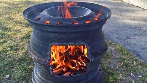 Idea Fire Fire Dengan Roda Tayar