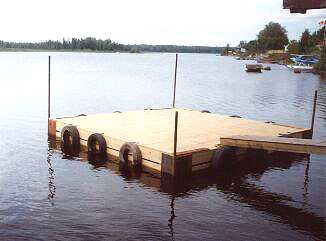 So stellen Sie ein schwimmendes Styropor-Dock her