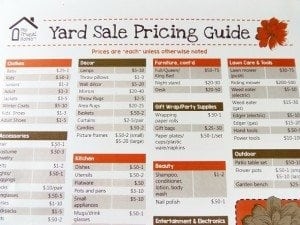 Làm thế nào để định giá các mặt hàng cho một bán nhà để xe