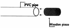 Hogyan lehet rögzíteni egy kis lyukat egy PVC csőben