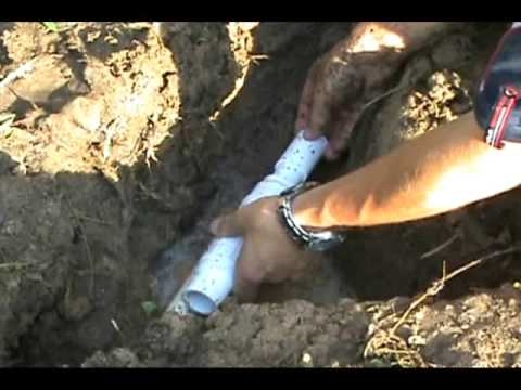 壊れた地下水線を修復する方法