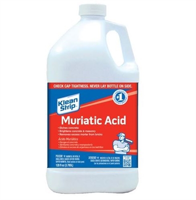 Muriatic Acid로 유리를 청소하는 방법