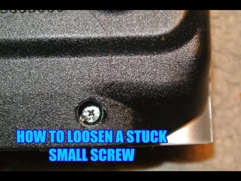 Jak odkręcić śrubę bez śrubokręta