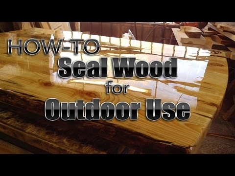Πώς να σφραγίσει ξύλο με εποξειδική ρητίνη