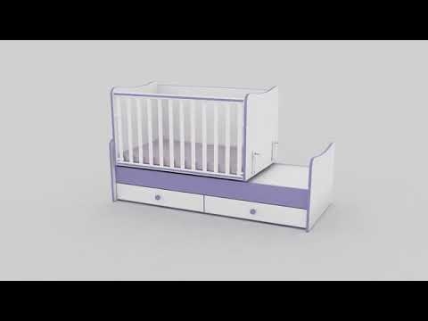 Kako spremeniti otroško posteljico Graco v posteljo malčka