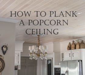 Come installare un soffitto di perline su popcorn