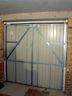 Você pode ampliar uma porta de garagem?